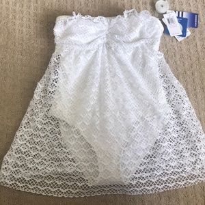 Women’s one piece swimsuit.